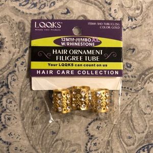 Hair ornament filigree Tube(you get another pack for free)